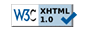 Valid XHTML 1.0 Transitional